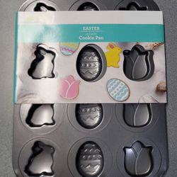 New Easter 12 Cavity Cookie Pan.  $8 Each