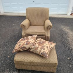 Chair And Ottoman