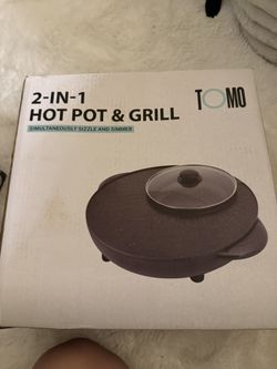 TOMO 2-in-1 Hot Pot & Grill