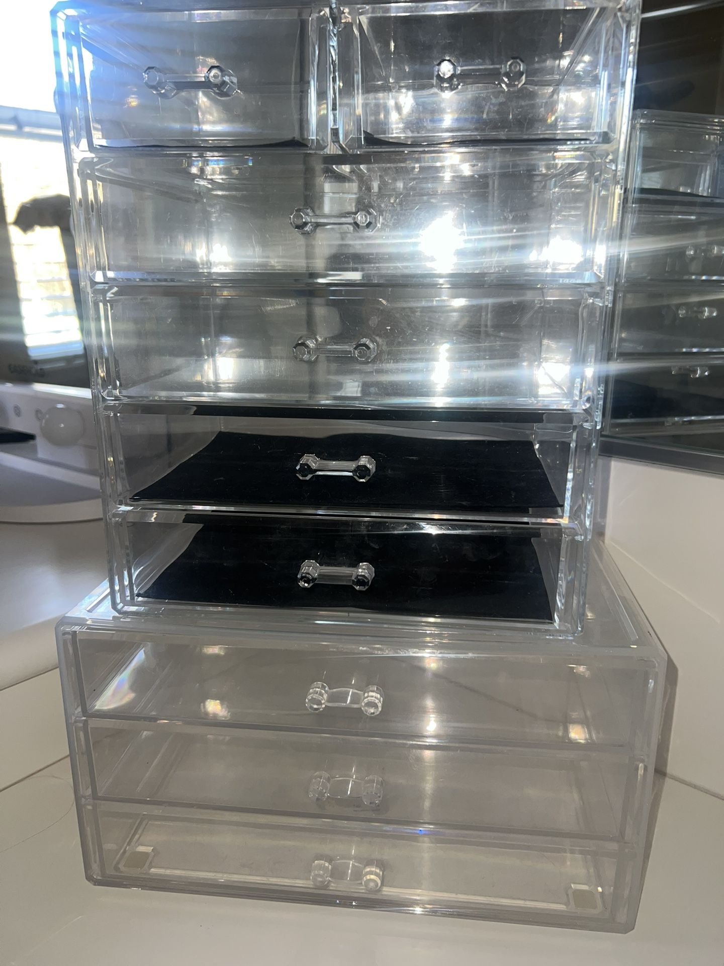 Plastic Drawer Organizer Makeup Beauty