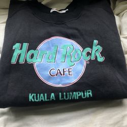 Hard Rock Cafe In Kuala Lumpur Sweatshirt LG