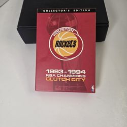 Houston Rockets Championship Collectors  DVD Set 1(contact info removed)