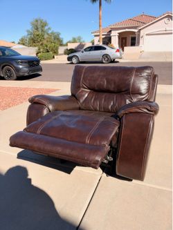 Leather Recliner Chair