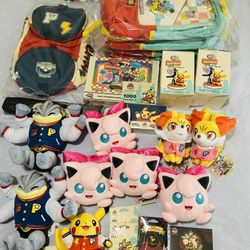 Pokémon World Championships 2025 Anaheim Exclusive Merch Lot (Plush, Backpack, Pins & More) 