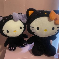 Hello Kitty Halloween Plushies 