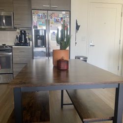 Kitchen Table With 2 Bench Seats