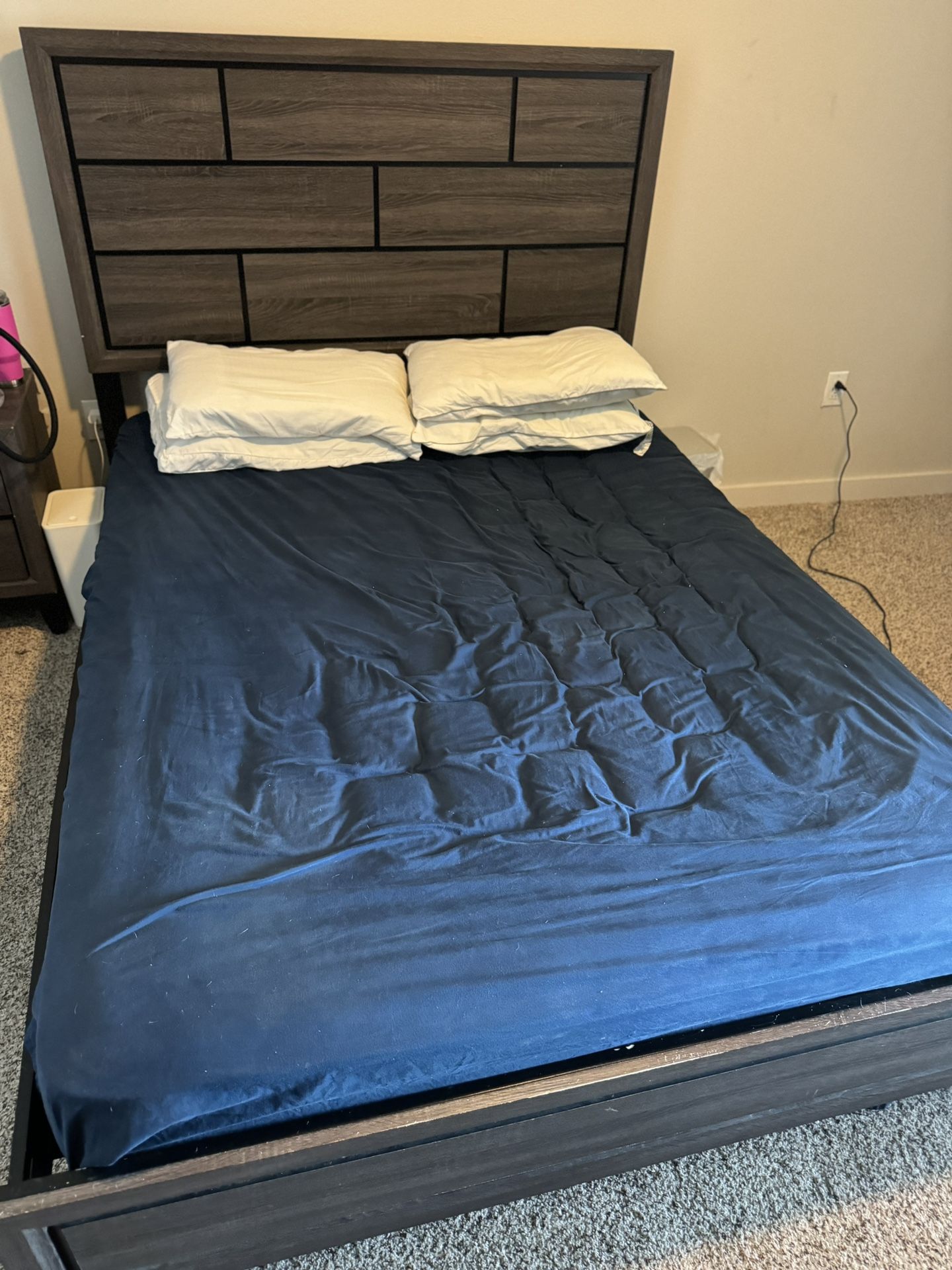 Bed Frame & Two Dressers