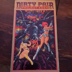 Dirty Pair Project Eden VHS 