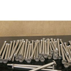 Large Amount Of NAS AIRCRAFT BOLTS AND NUTS WASHERS LOTS OF DIFFERENT ASSORTED ONES