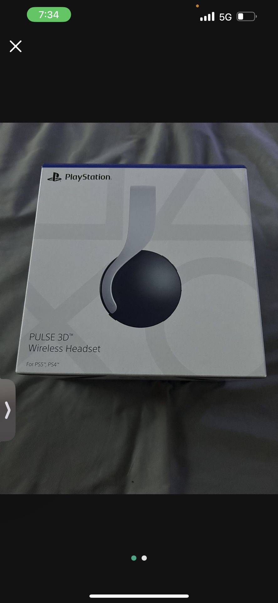 PlayStation Pluse 3D Wireless Headphones 