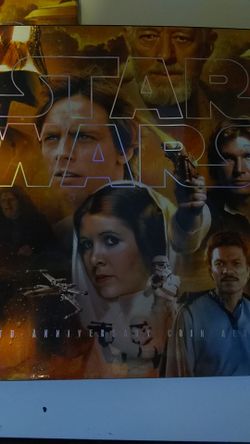 Star wars collector coin books