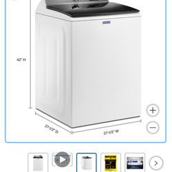 Maytag Top Load 4.8 cu. ft. Washer with Deep Fill Option