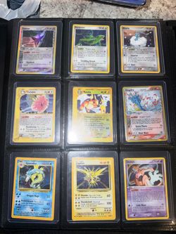 Vintage lot Pokemon