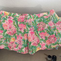 Lily Pulitzer Shorts XL $30 Each And Large Top $35