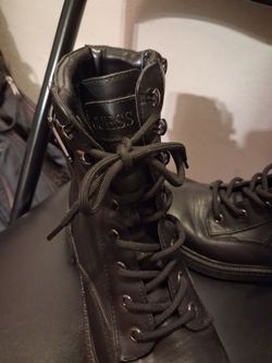 Guess Combat Lace-Up Boots size 6½M