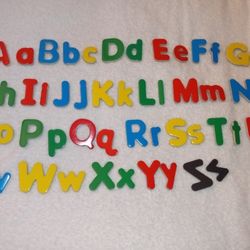 Magnetic Upper & Lowercase Letters
