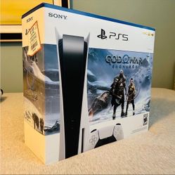 Ps5 disc version, 2 controllers and 2 charging stands