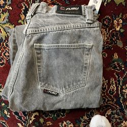 Vintage Gray Fubu Jeans 90s/y2k Era