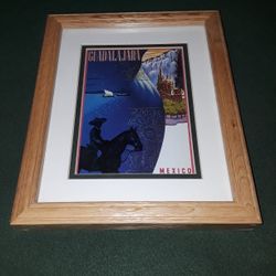 Vintage Mexican Print.