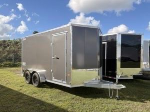 Alcom 7 x 14 Aluminum Enclosed Trailer 7k
