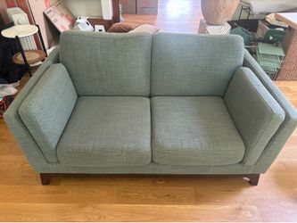 Article Ceni 61" Loveseat - Denim Blue (sofa, love seat, couch)