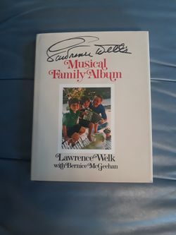 Lawrence Welks "Musical Family A)bum" Book