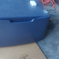 Washer Pedestal, New GE Version, Blue