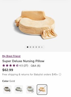 My Brest Friend super deluxe nursing pillow