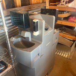 Commercial Hand Washing Double Sink 