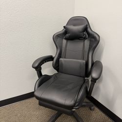Black Reclining Gaming Chair