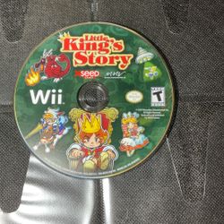 Little King’s Story Game Disc And Manual For Nintendo Wii 