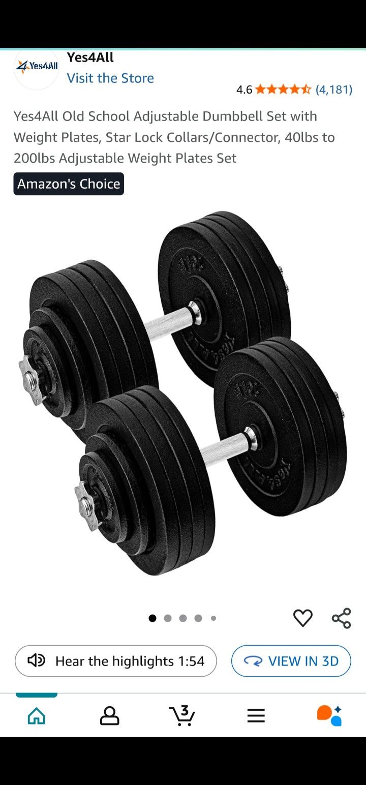 Dumbbell Set