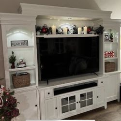 White Entertainment Center for sale in Sarasota 