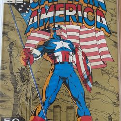 Marvel Comics Captain America 1991 # 383 50TH ANNIVERSARY ISSUE