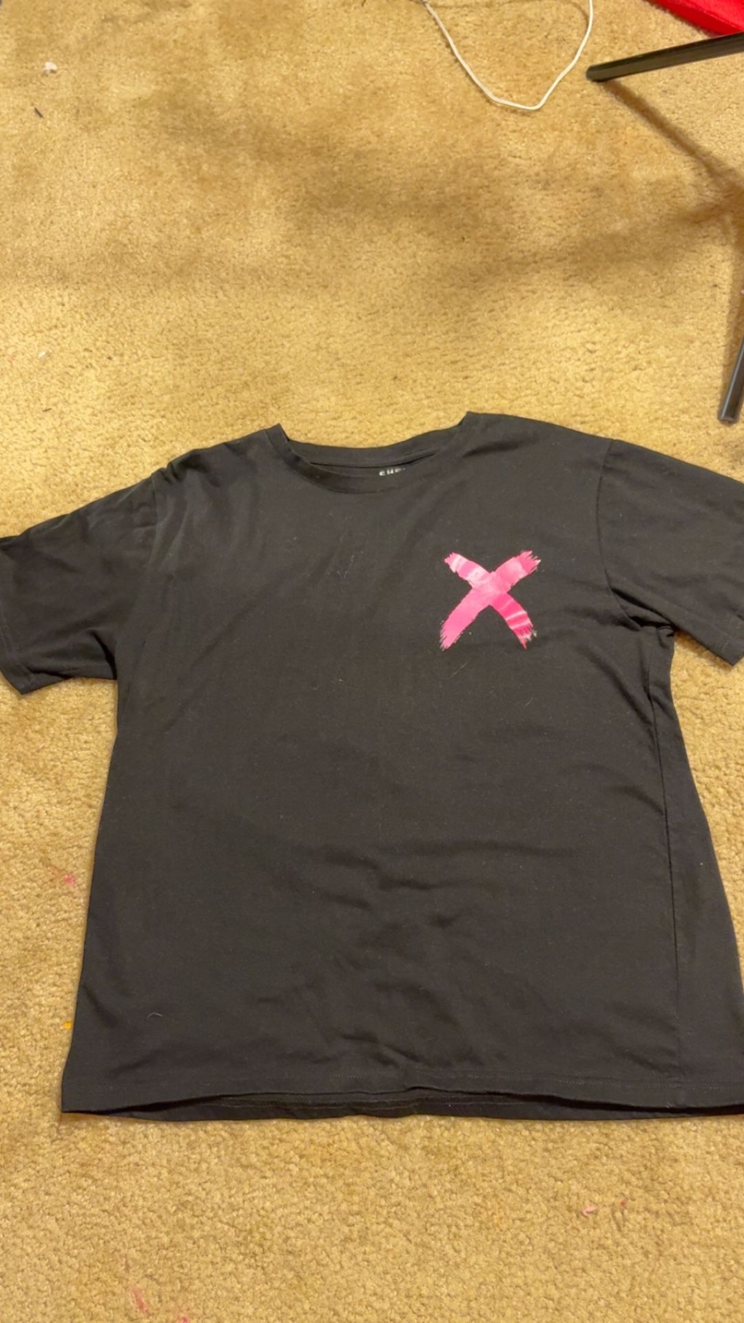 Pink And Black Shein Shirt Size Small