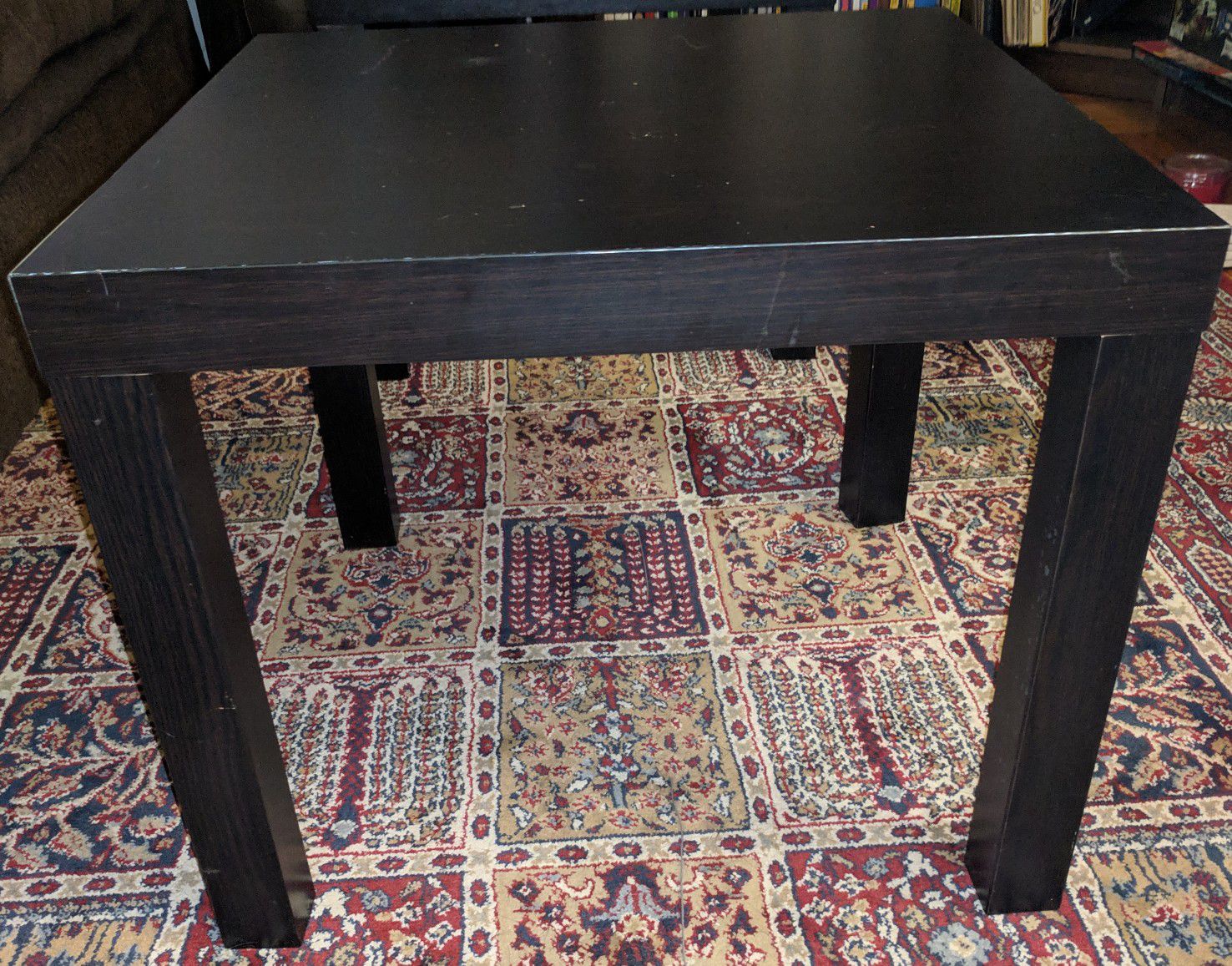 Coffee table & 2 end tables - black