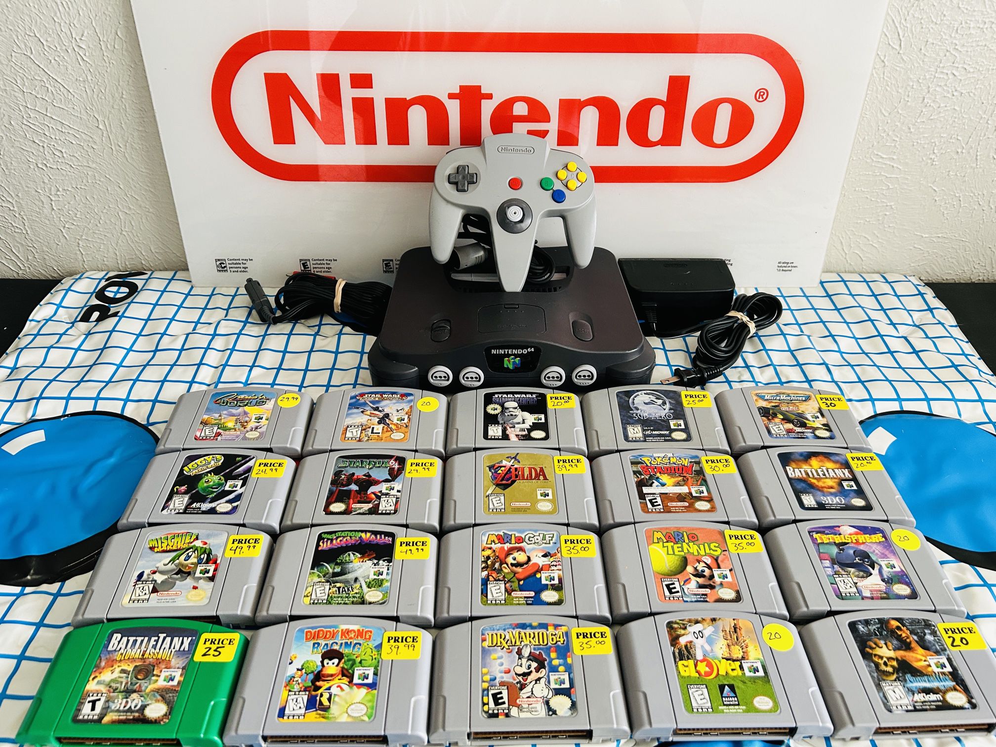 Nintendo N64 Systems Games ( Create Your Bundle) 