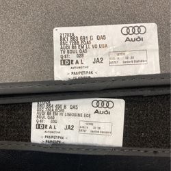 Brand New Audi Q5 Floor Mats