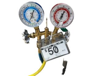 Mastercool 8400 Series Multi-color Gauge / Meter