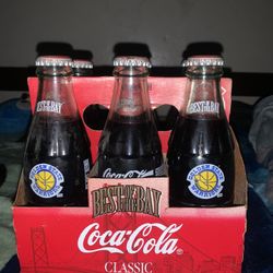 Golden State Warrior Collectible CocaCola Bottles