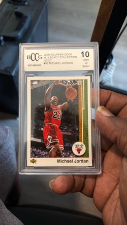 Michael Jordan 2009-10 Upper Deck MJ Legacy Collection Gold BCCG 10
