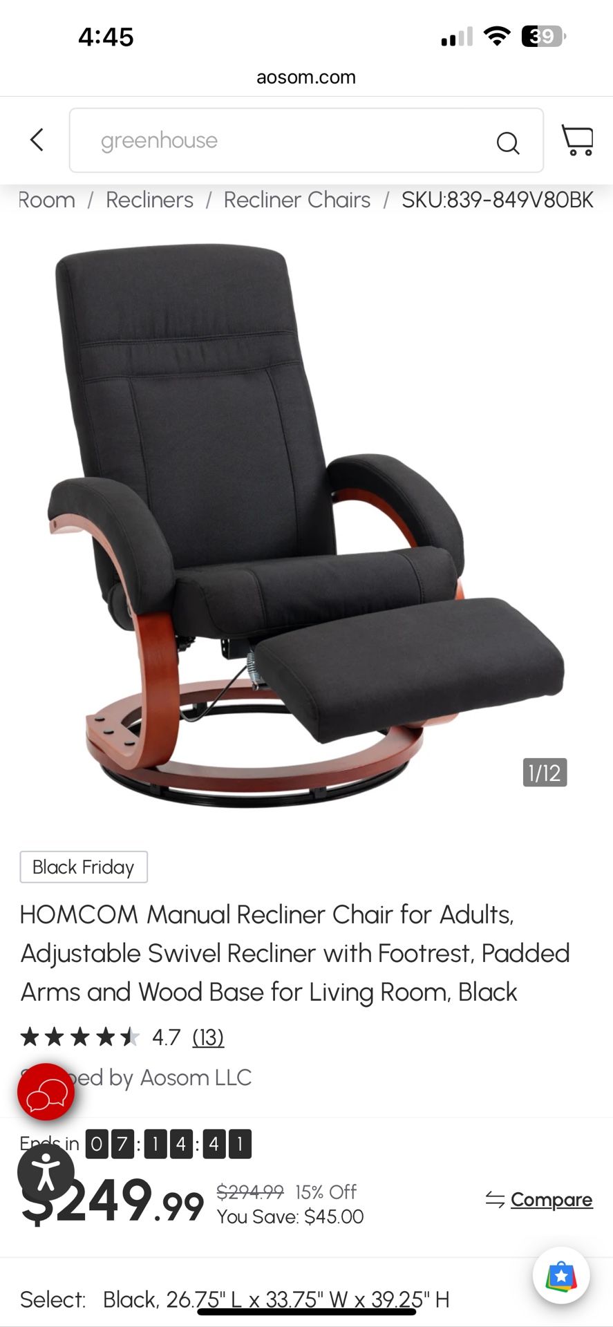 Recliner Chair