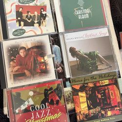 6 Jazzy Holiday/Christmas Music CDs