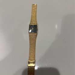 Gold Plated Watch 