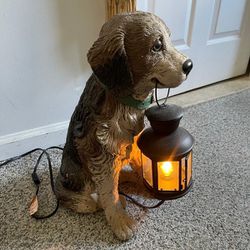 Dog LAMP DECOR