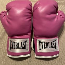 Pink Boxing Gloves 12 Oz