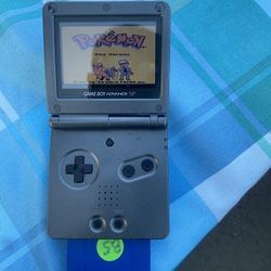 Nintendo Game Boy Sp With Pokemon Blue 200$