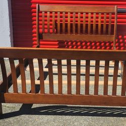 Queen Size  Bed Frame- Box Spring Optional