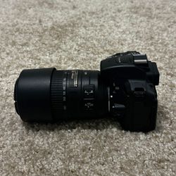 Nikon D5300 with a Nikkor 55-300mm f/4.5-5.6 ED Vibration Reduction Zoom Lens with Auto Focus