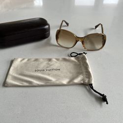 Louis Vuitton Gina sunglasses in light glitter honey (Z0052W) pristine condition